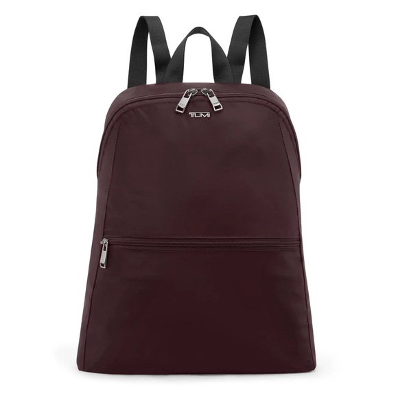 New TUMI Just in Case Backpack In Deep Plum - Picture 1 of 15